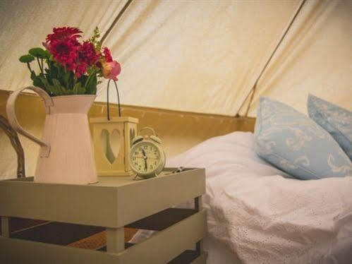 Skipbridge Farm Shepherds Huts Campground Green Hammerton Exterior photo